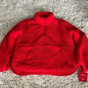 NWT Super Cozy Fleece Pullover